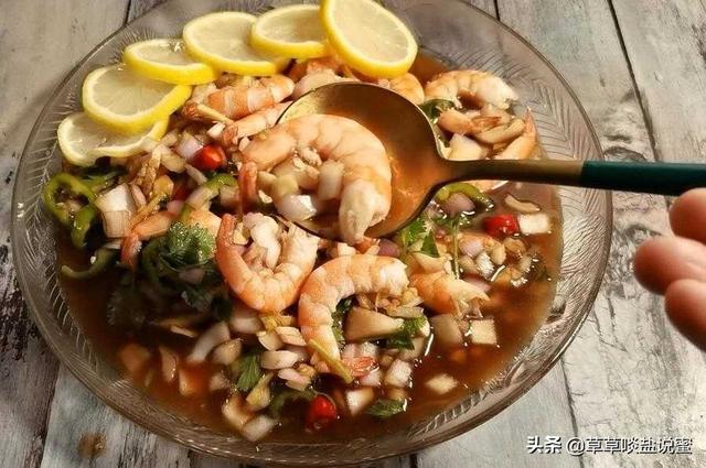 柠檬虾的做法，柠檬虾仁的家常做法大全（夏天就该吃它）