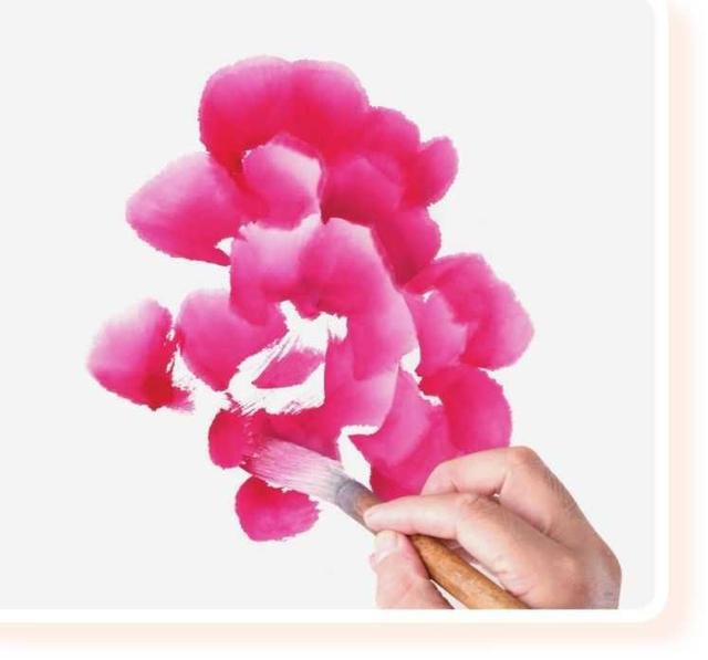 牡丹花简笔画简单又好看，简笔画画牡丹花（适合零基础绘画者学习）