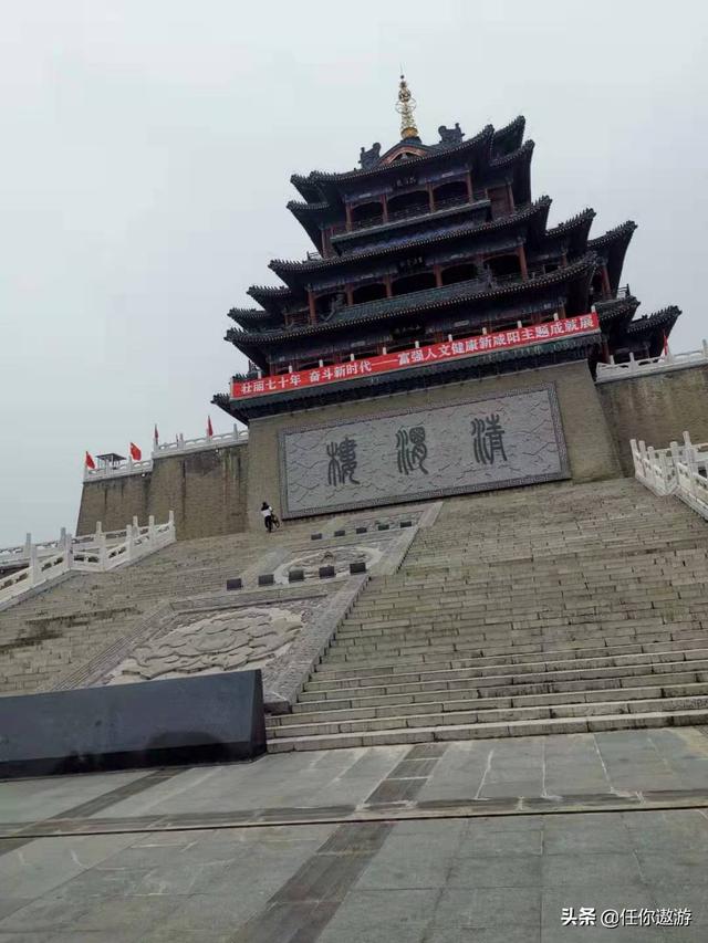 渭南清渭楼风光，秦故都清渭楼曾经有过辉煌