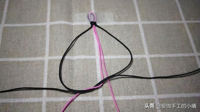 桃花手链编法教程，桃花手链编法教程全过程（桃花手链编绳图解教程）