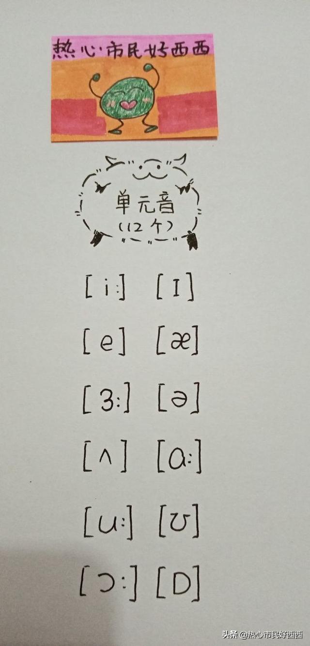 horse怎么读，house怎么读（12个单元音发音规则及例词）