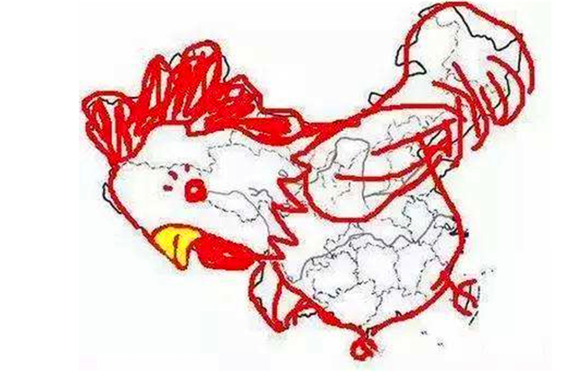 中国地图像什么，中国大地图的图片（为什么我们中国的版图像一只“雄鸡”呢）