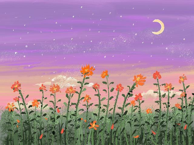 iPad壁纸，ipad壁纸高清（油画风iPad平板壁纸图片）