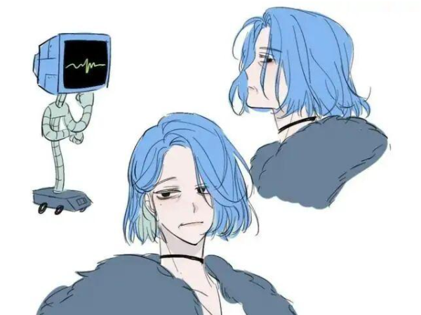 海绵宝宝拟人化，微信头像，海绵宝宝拟人化（章鱼哥这颜值也太帅了）