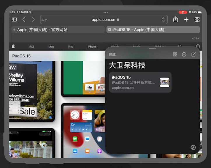 ipad怎么上下分屏使用，iPadOS 15五五分屏做笔记