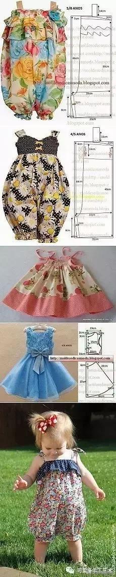 一岁孩子的背带裤怎样剪，一岁宝宝背带裤教程（学会了小孩的所有用品都不用买了）