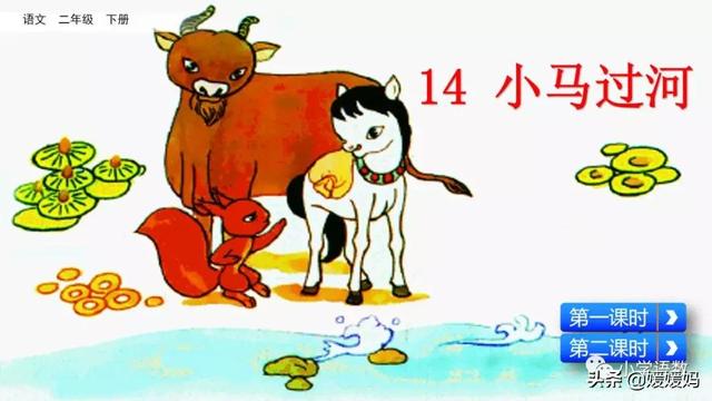 驼能组什么成语，驼能组什么成语接龙（二年级下册语文课文14《小马过河》图文详解及同步练习）