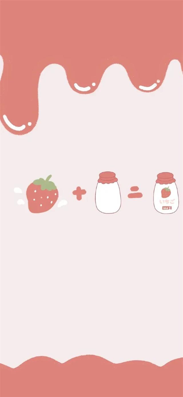可爱治愈系草莓壁纸/ls，微信头像，可爱治愈系草莓壁纸/ls（可爱草莓\u0026唯美头像）