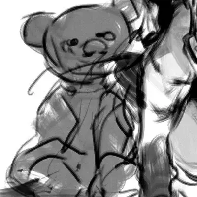 暗黑系 神秘 男头  黑白/鱼/，微信头像，暗黑系 神秘 男头  黑白/鱼/（暗黑诡异复古黑白漫风洛丽塔美少女头像）