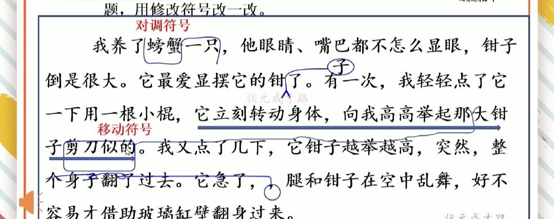 修改病句添加符号怎么画三年级（三年级用修改符号修改的句子）