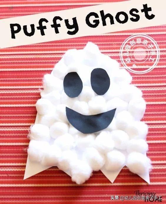 万圣节手工教程，万圣节手工diy作品（30款好看又简单的万圣幽灵手工）