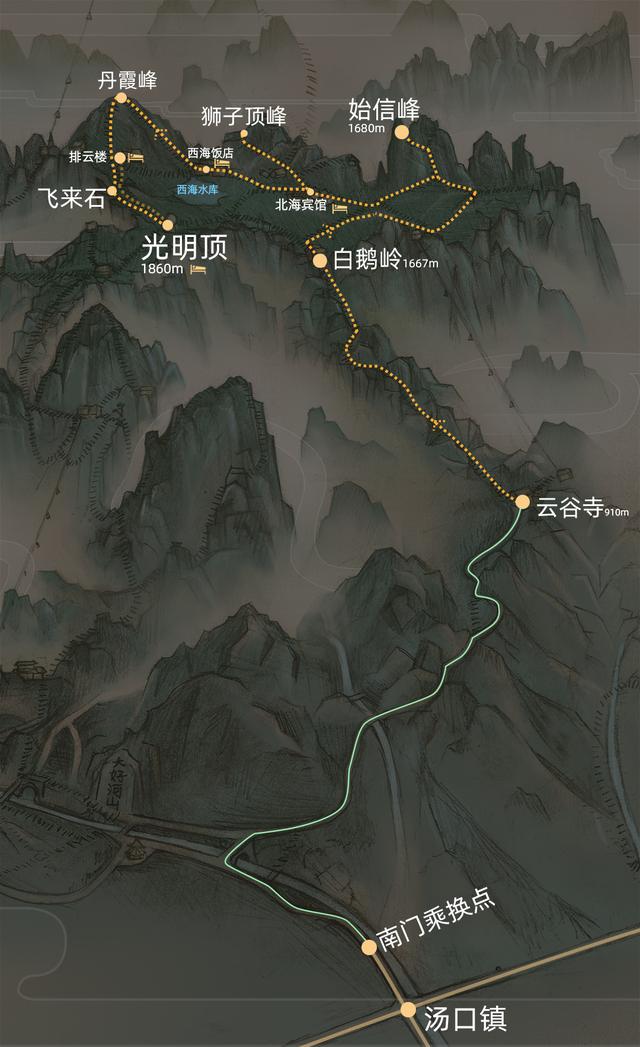 黄山风景区从南大门还是黄山景区北大门上山好，一般去黄山都是北大门还是南大门（2021最全黄山攻略）