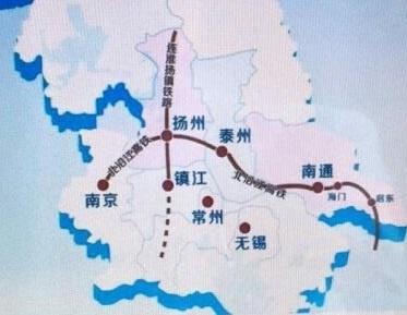 北沿江高铁崇明最新图，探讨北沿江高铁的路线