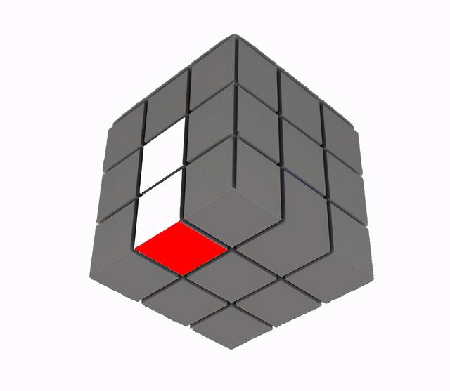 3阶魔方教程 1~7步骤，魔方怎么玩（一学就会的三阶魔方复原法-桥式复原法）