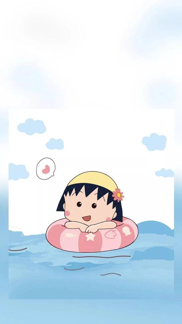 樱桃小丸子情侣头像，樱桃小丸子情头快和你家小朋友用起来吧微信（来咯樱桃小丸子）