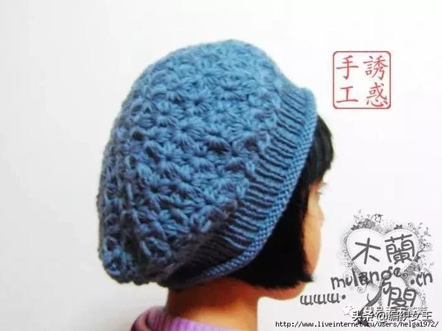 帽子的花样编织方法，帽子花样编织教程（不错的两个钩针帽子花样和款式）