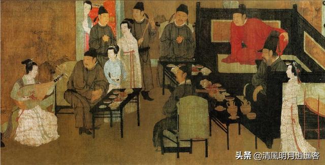 韩熙载夜宴图的作者，中国十大名画的简介（名画《韩熙载夜宴图》里隐藏着什么危机）