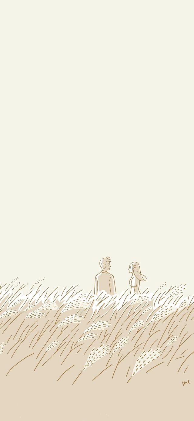 情侣壁纸，情侣壁纸2022最新壁纸（情侣壁纸︱爱在温柔里生长图片）