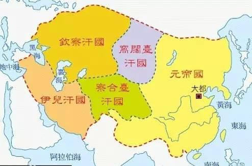 蒙古帝国所有版图，蒙古帝国当时的版图究竟有多大（具体包括今天哪些国家）