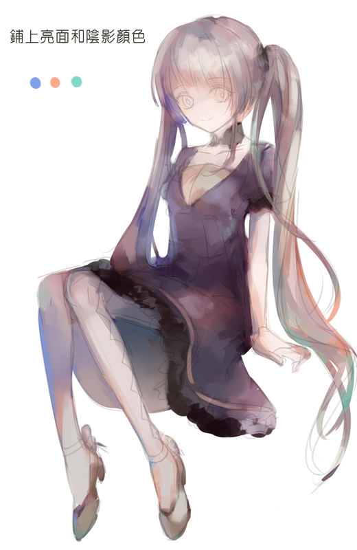 指绘厚涂笔刷教程，简单的SAI厚涂步骤教程