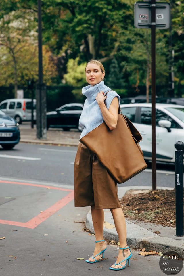 腿粗穿什么短裤，腿粗应该穿什么样的短裤（显瘦竟靠一条“大短裤”）