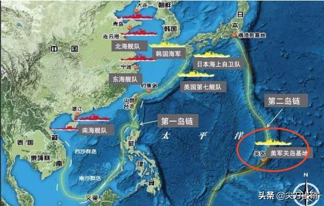 关岛在哪里，中国关岛在哪里（美国第二岛链的核心）
