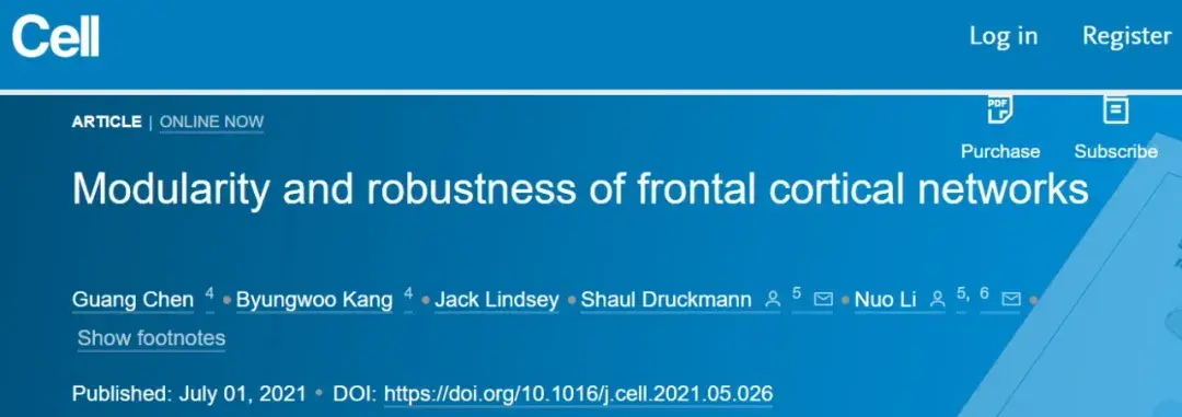 期刊RF 揭示大脑保持记忆的运作机制，华人科学家《细胞》发文