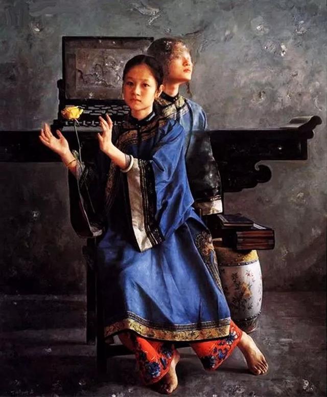 著名油画家,中国当代十大油画家(谁说不能用油画来画中国传统女子) 著名油画家,中国当代十大油画家(谁说不能用油画来画中国传统女子)