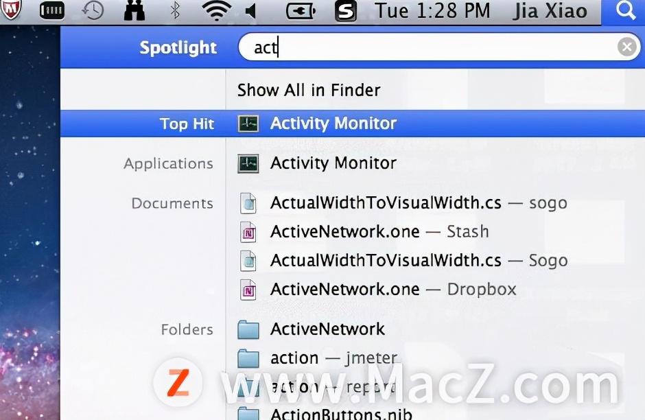 mac活动监视器快捷键是什么（苹果mac使用技巧大全）