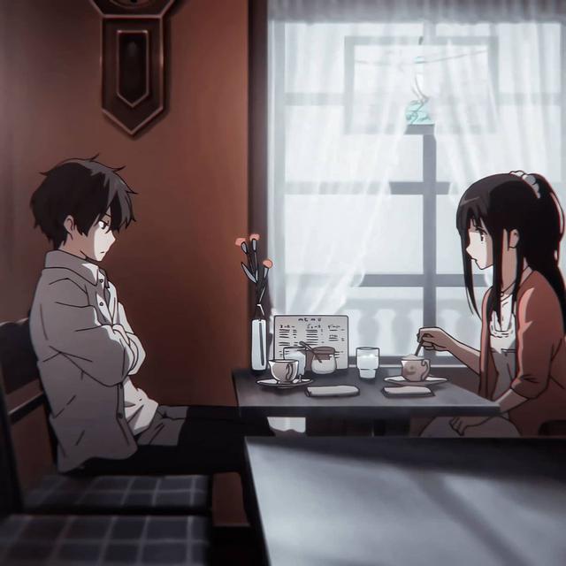 冰菓男主ପ( ˘ᵕ˘ ) ੭，微信头像，冰菓男主ପ( ˘ᵕ˘ ) ੭（《冰菓》千反田爱瑠）