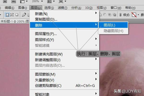 ps怎么删除图层，ps中怎么删除图层（Photoshop入门到精通）