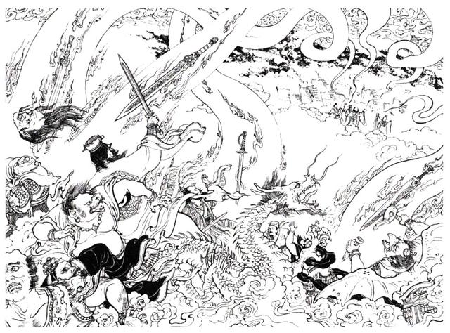 封神中的七位圣人如何成圣的，七位肉身成神道圣人