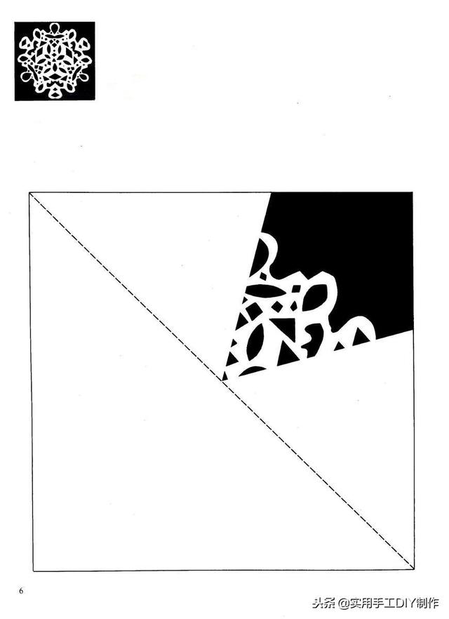 100种剪纸窗花教程图解，窗花剪纸教程图解（40多种雪花窗花剪纸图案）