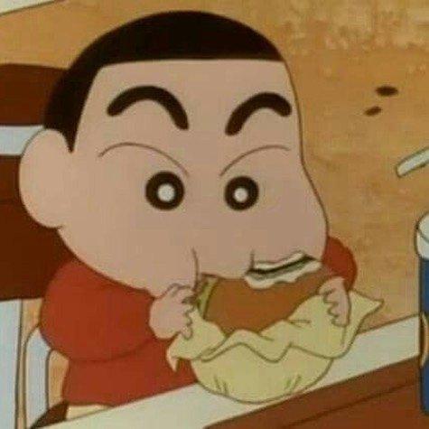 林弦 可爱蜡笔小新吃包子头像微信，林弦 可爱蜡笔小新吃包子头像（3s点赞这个夏天你会狂吃）