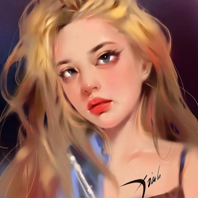 好看的微信女生头像，好看的微信头像女 沙雕可爱卡通闺蜜头像（简笔画短发）