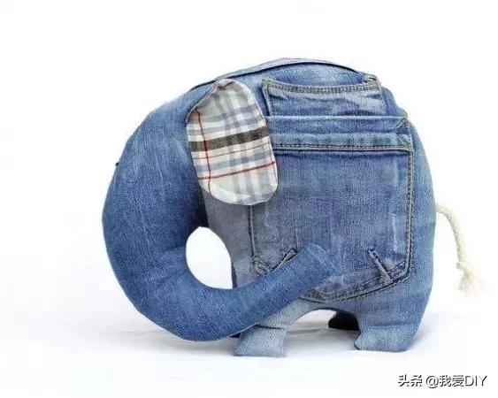 牛仔裤旧物改造，牛仔裤旧物改造坐垫（牛仔裤改造第二波）