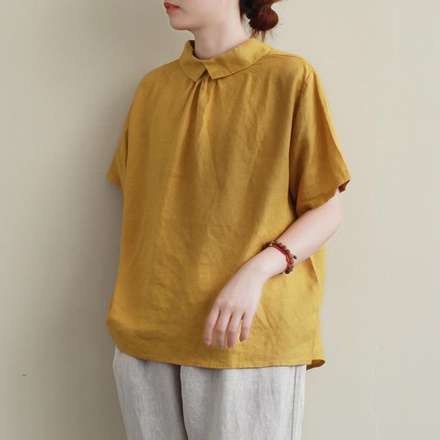 娃娃领衬衫的搭配方法，娃娃领衬衫的搭配方法图解（比纯棉T恤还实穿的“娃娃领衬衫”）