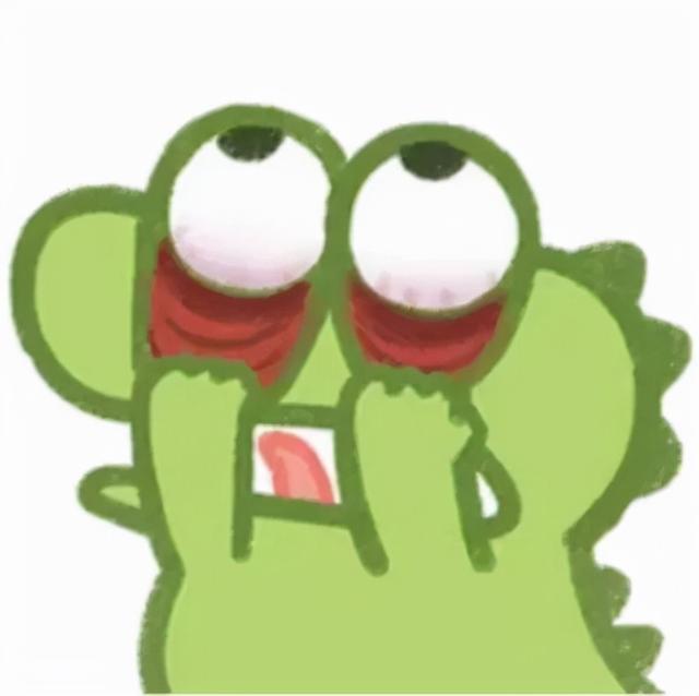 你们想要的鳄鱼头来喽，微信头像，你们想要的鳄鱼头来喽（卡通头像，可可爱爱小鳄鱼）