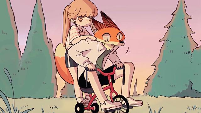 废柴狐阿桔漫画，《废柴狐阿桔》，一部很好看的漫画啦～微信（废柴狐阿桔头像）