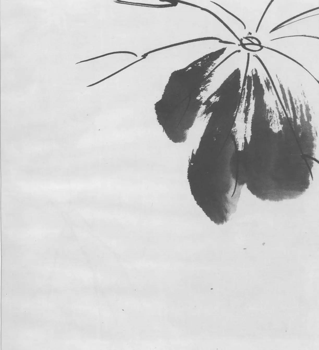 水墨画初学者入门教程，水墨画入门教程（图文教程：画水墨荷花）