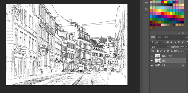 ps把图片变成线条轮廓，PS怎样反图片变成轮廓线效果（教你用PS滤镜快速将照片转成素描线稿效果）