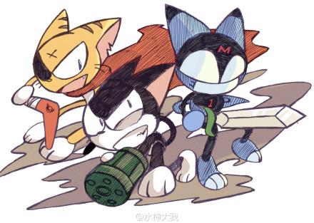 汤姆猫的各种问号，微信头像，汤姆猫的各种问号（动漫界最著名的十只猫）