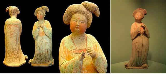 古装照片大全仙女，简笔画的古装仙女哇，抱图111，微信头像（丰腴之美——卡通画唐代仕女）