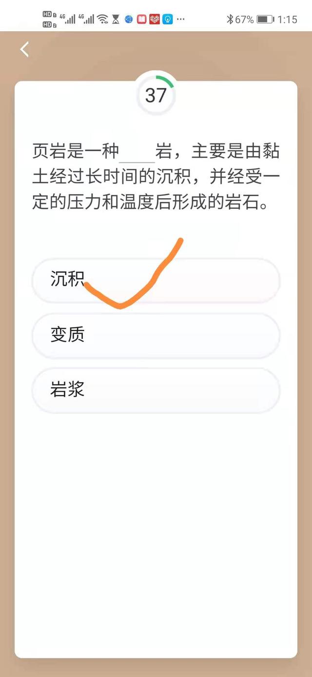 页岩是一种什么岩石，页岩是一种什么岩石主要是由黏土经过长时间的沉积（四人赛“岩石”系列专项学起来）