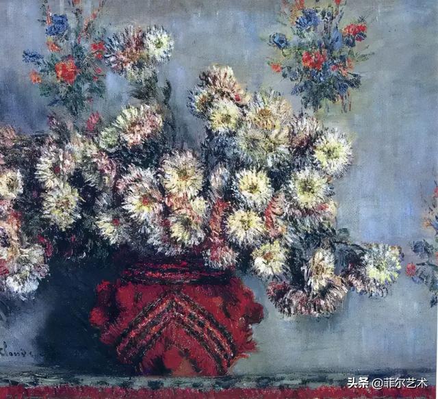 油畫花,大師們畫的油畫花卉作品(油畫花卉)