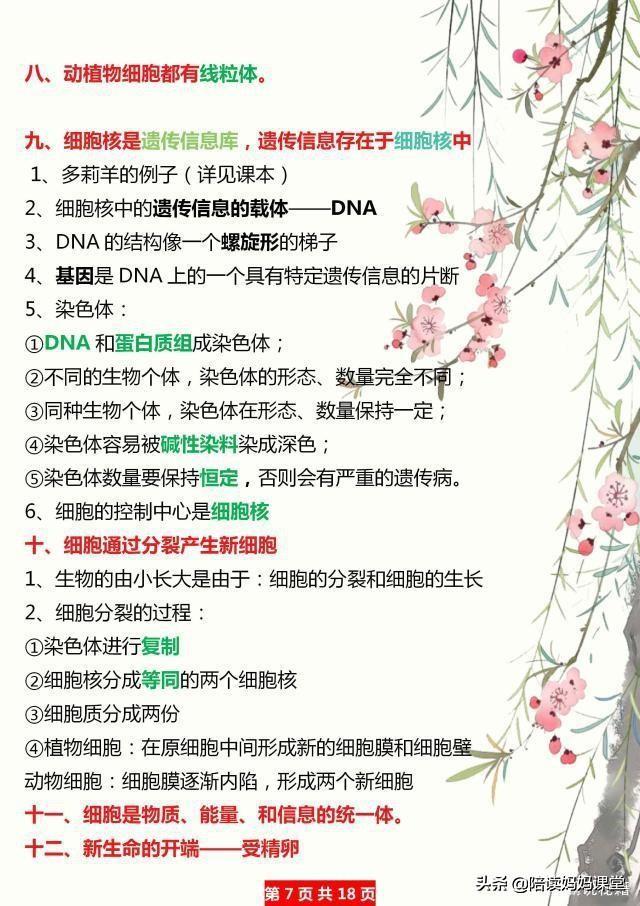 怎样学好初一生物，如何学好初一生物（小学升初一：七年级生物早衔接）