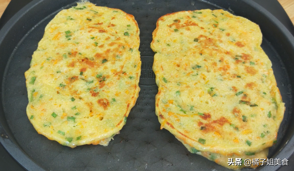 图片[7]-【胡萝卜鸡蛋饼】做法步骤图 10分钟解决一顿早餐-起舞食谱网
