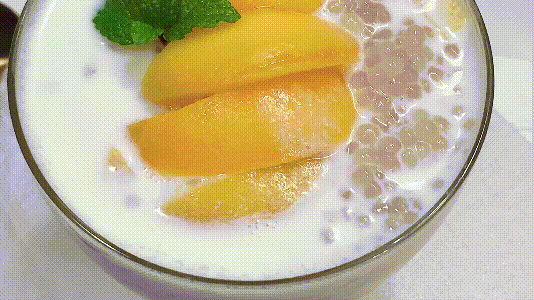 西米露是什么东西，西米的营养价值和副作用（夏季标配甜品黄桃西米露）