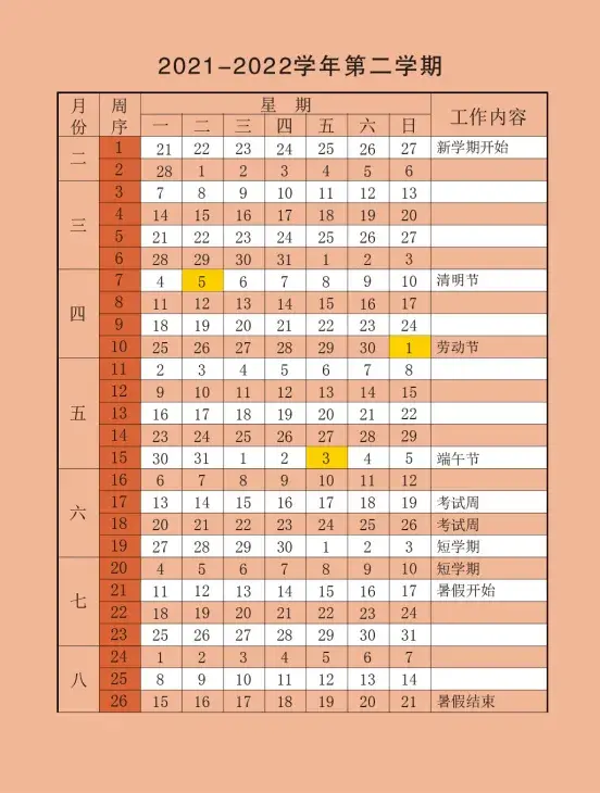 复旦大学校历(复旦大学课程表2022)插图(38)