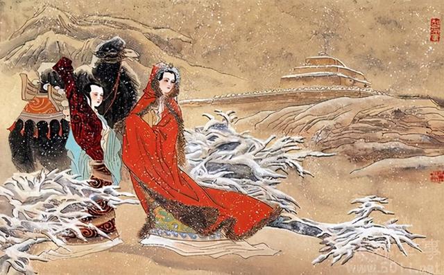 明妃指的是，明妃指的是杨贵妃还是王昭君（伤感写下《王昭君二首》）